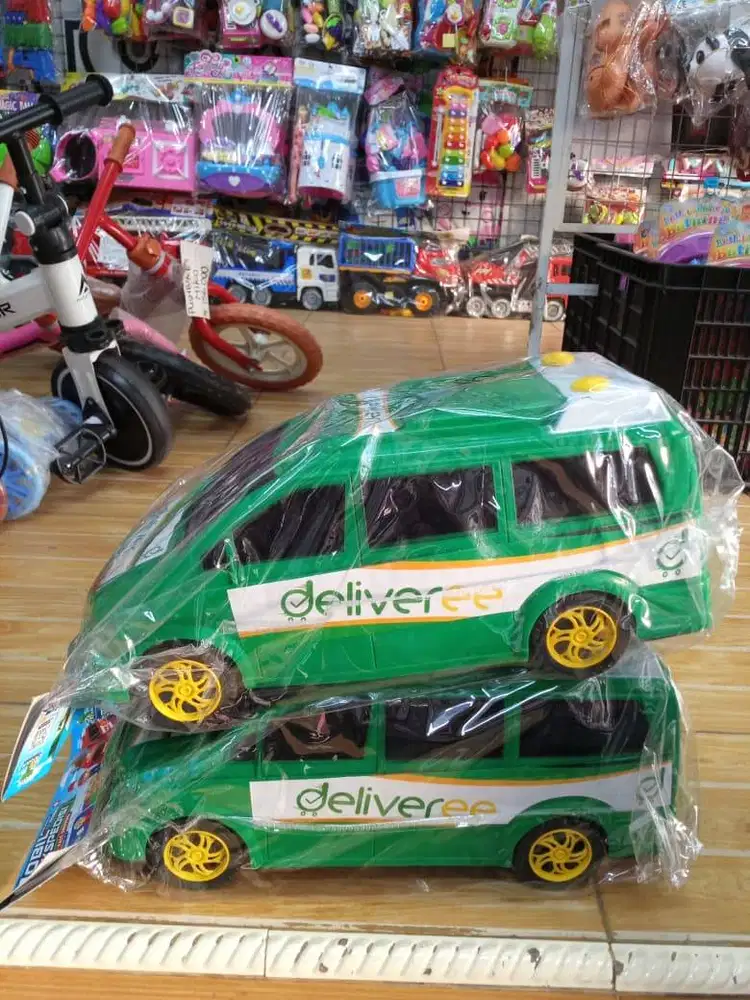 mainan anak mobil pakett deliverr
