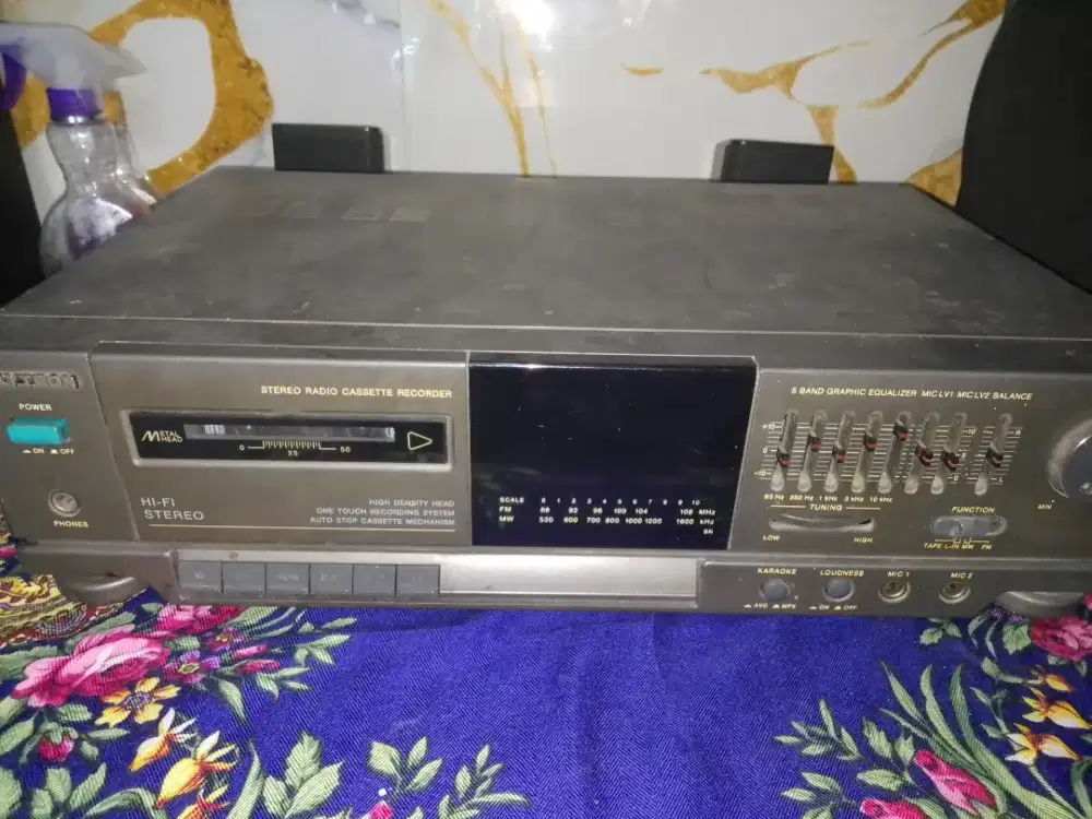 dijual tape deck polytron