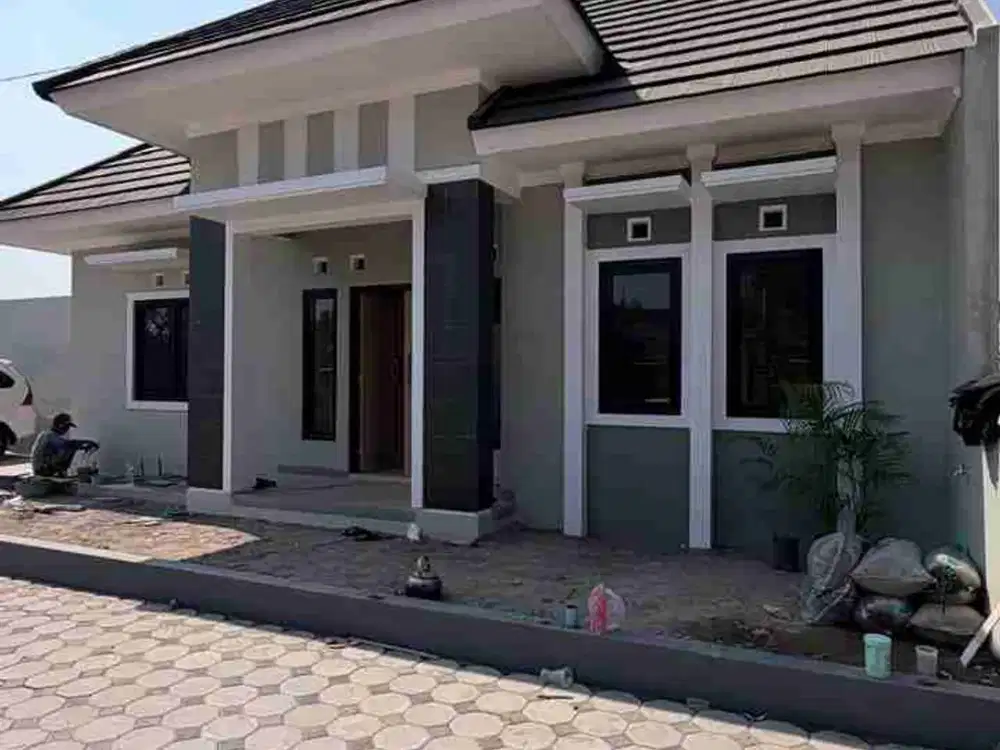 RUMAH BARU CANTIK LIMASAN MODERN DALAM MINI CLUSTER 5 UNIT DI BELAKANG POLSEK PRAMBANAN