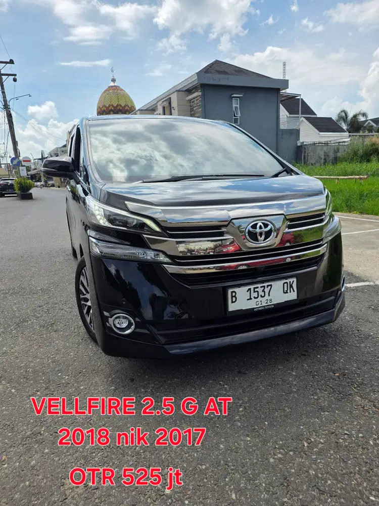 Vellfire 2.5 G matic 2018.nik2017