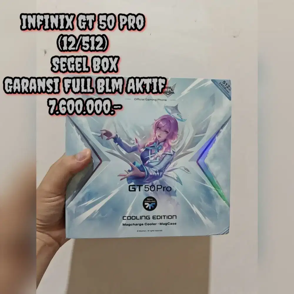 Infinix Gt 50 Pro (12/512) Segel Box