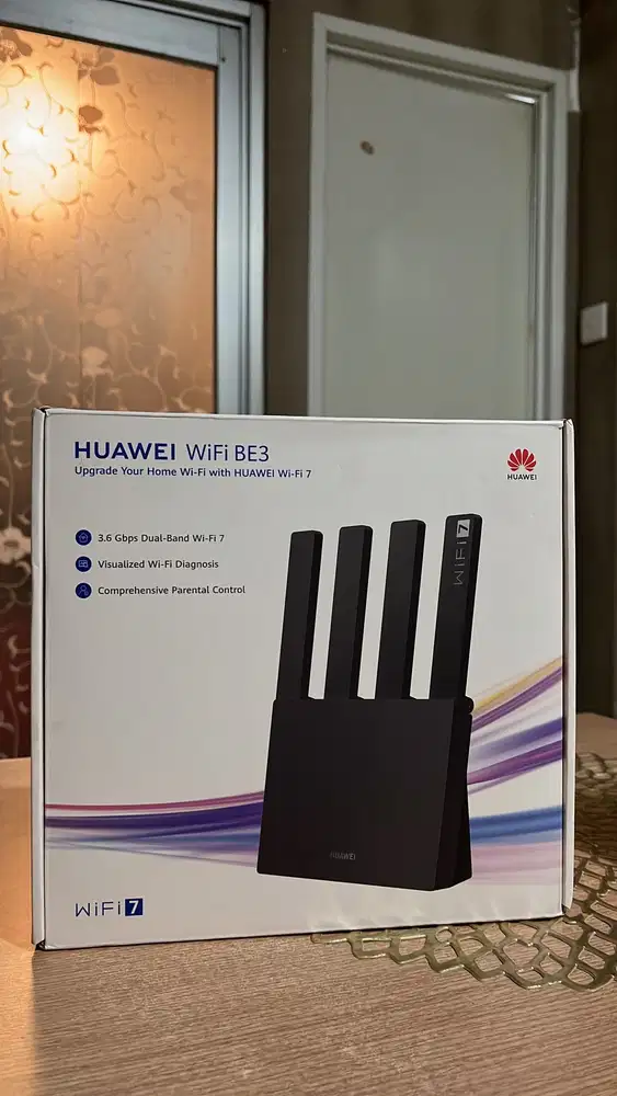 Huawei WiFi BE3 WiFi 7 Router – Masih Segel – Mulus Lengkap