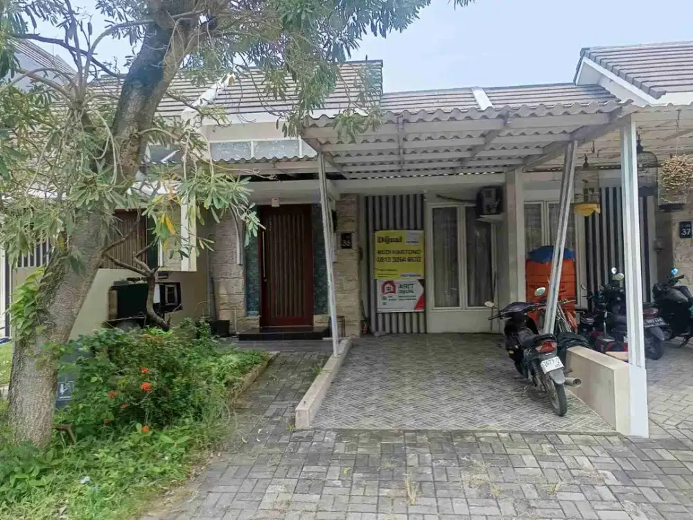 Dijual via lelang Citraland Surabaya cluster GREEN HILL Type Byron Blok I-02/36 , Surabaya