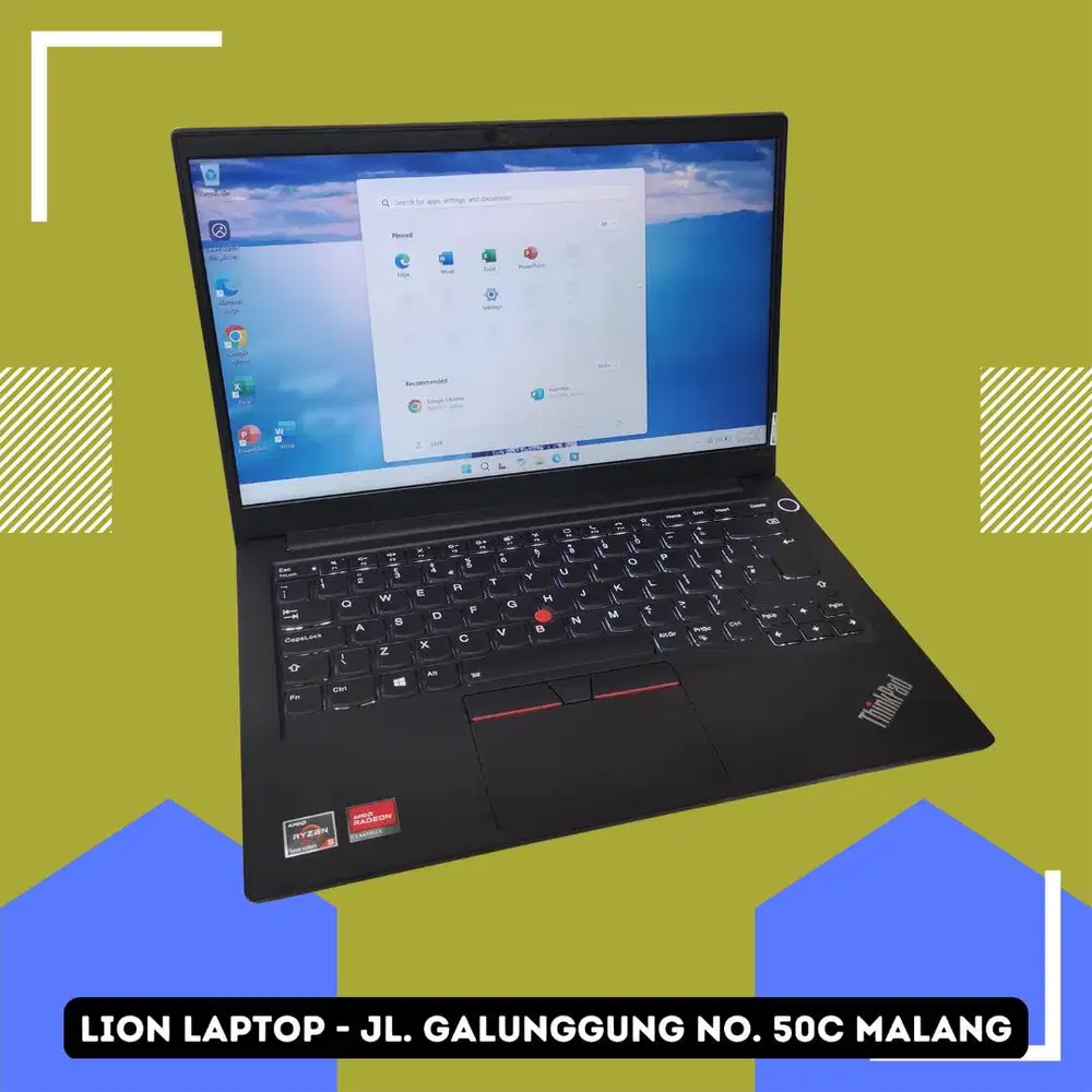 Gaming/Editing AMD Ryzen 5 RAM 8GB Lenovo Thinkpad E14 [17|07]