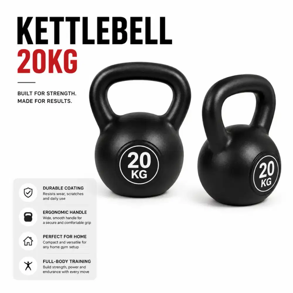 Kettlebell pvc 20kg