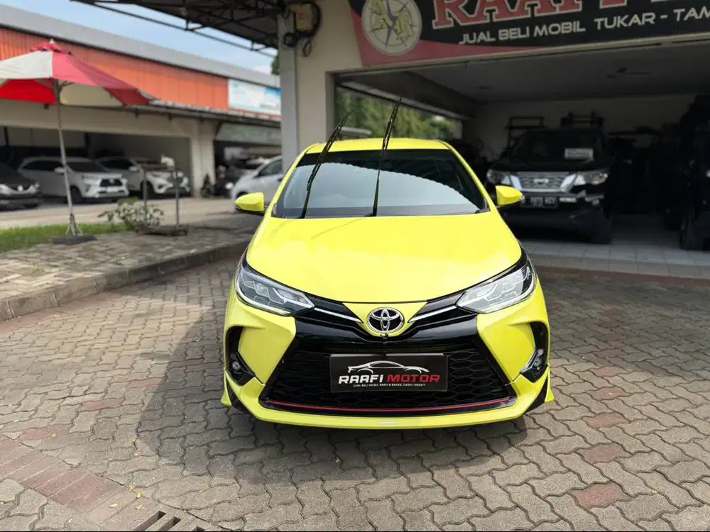 Km 20Rb Toyota Yaris TRD 7AB AT 2021 Kuning Matic Low Odometer