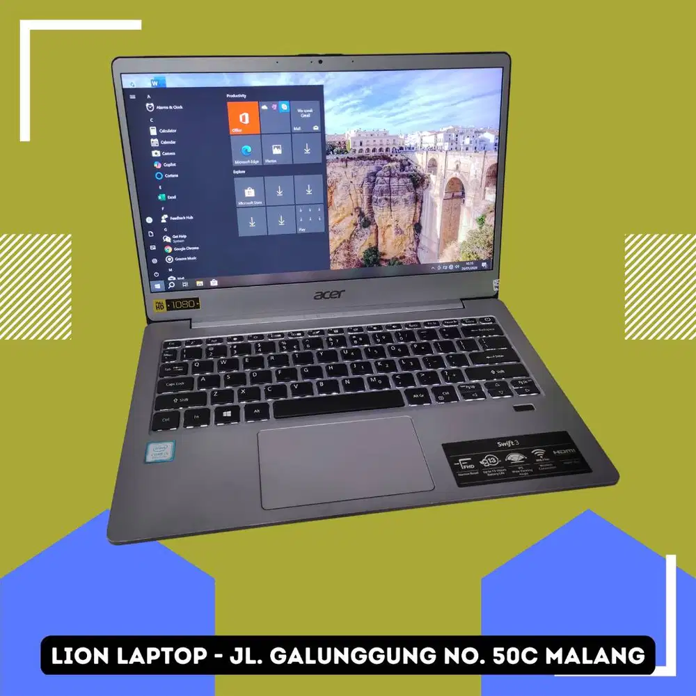 Super Slim Core i5 Gen 8 8/25 Acer Swift 3 SF313-51 [17|07]