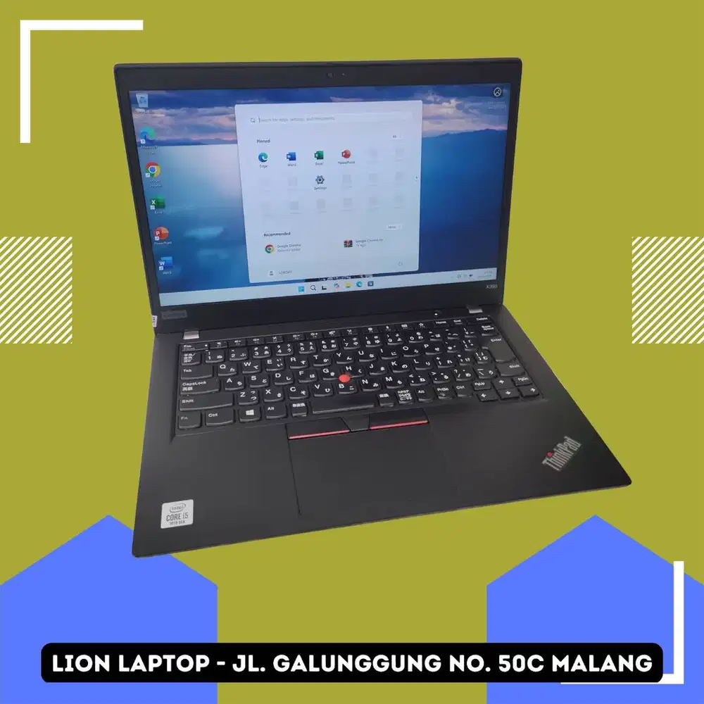 i5 GEN 10 Murah RAM 8GB Lenovo Thinkpad X390 [17|07]