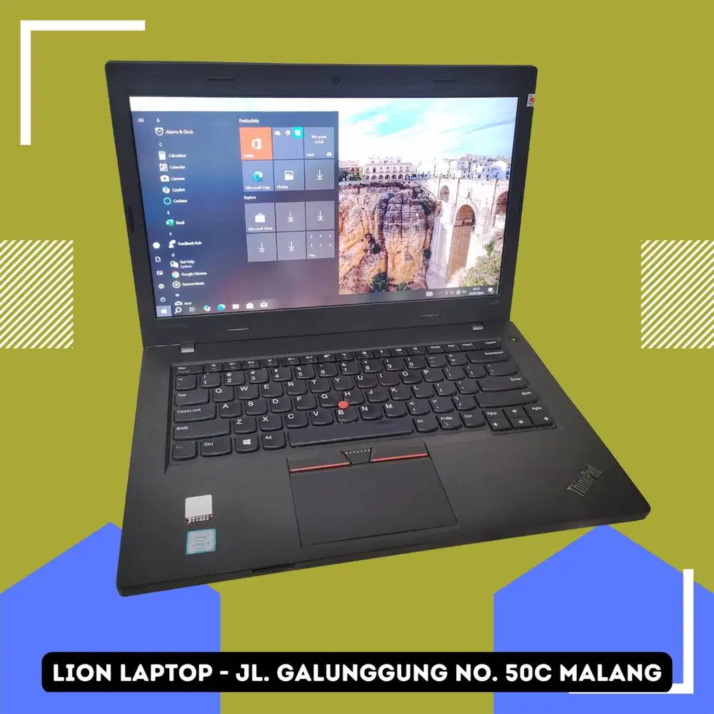 RAM 8GB Core i5 SSD Murah Lenovo Thinkpad L470 [17|07]