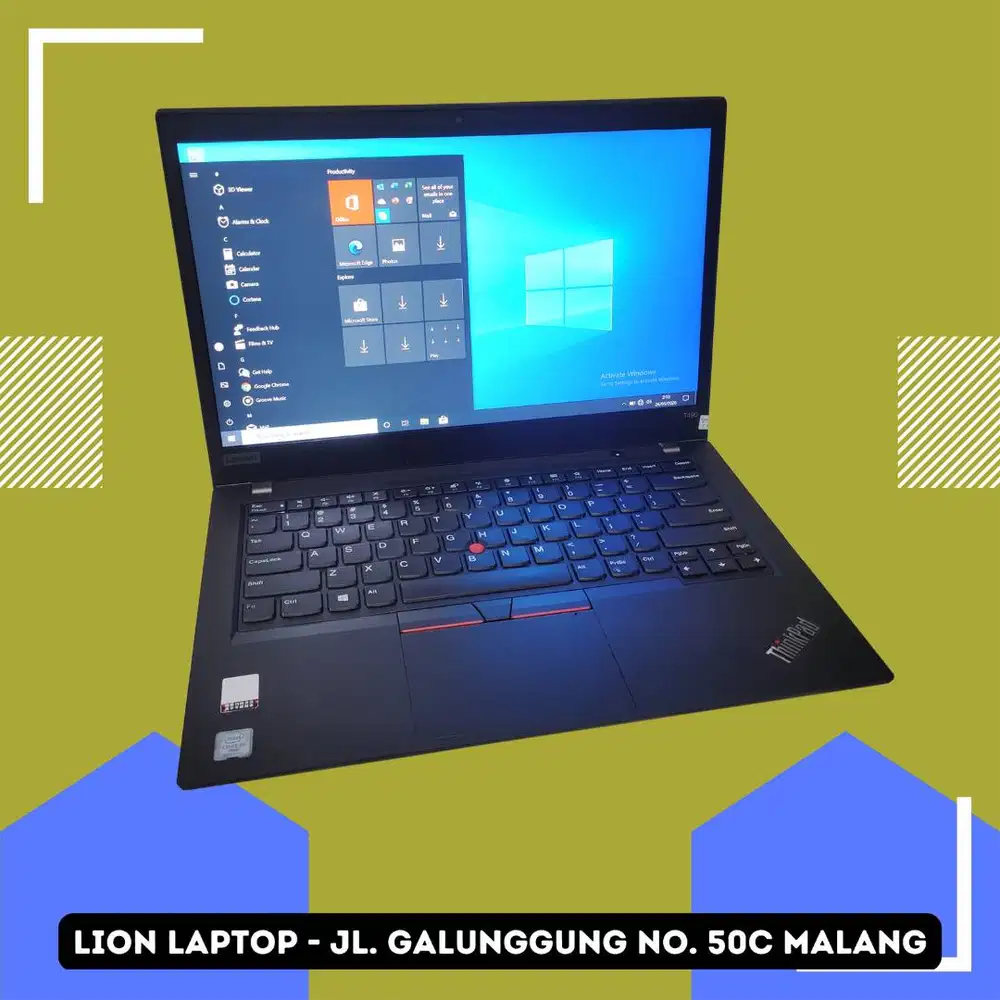 Core i7 gen 8 RAM 8GB SSD 256 Lenovo Thinkpad T490 [17|07]