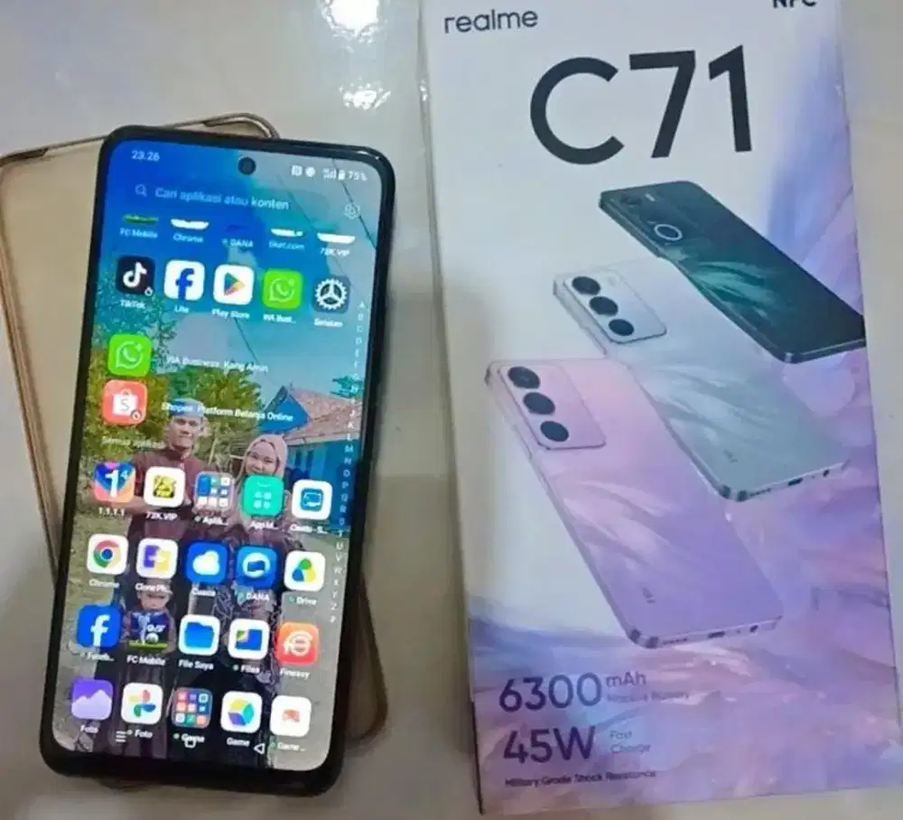 Hp Realme c71 fullset