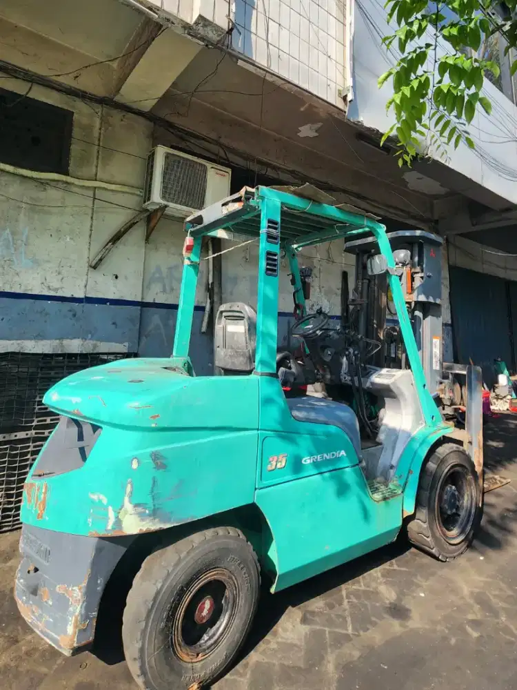 Di Jual Forklift 3,5 Ton Mitsubishi Grendia Threelift