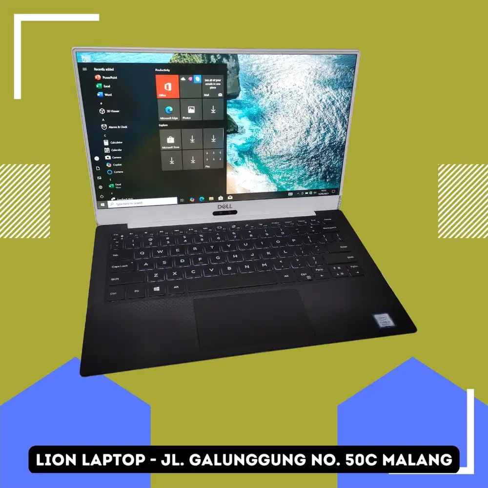 Slim & Ringan Core i5 RAM 8 SSD 256 DELL XPS 13 9370 [17|07]