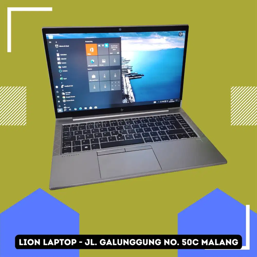 RAM 16GB Alumunium Body Core i5 Gen 10 HP Elitebook 840 G7 [17|07]