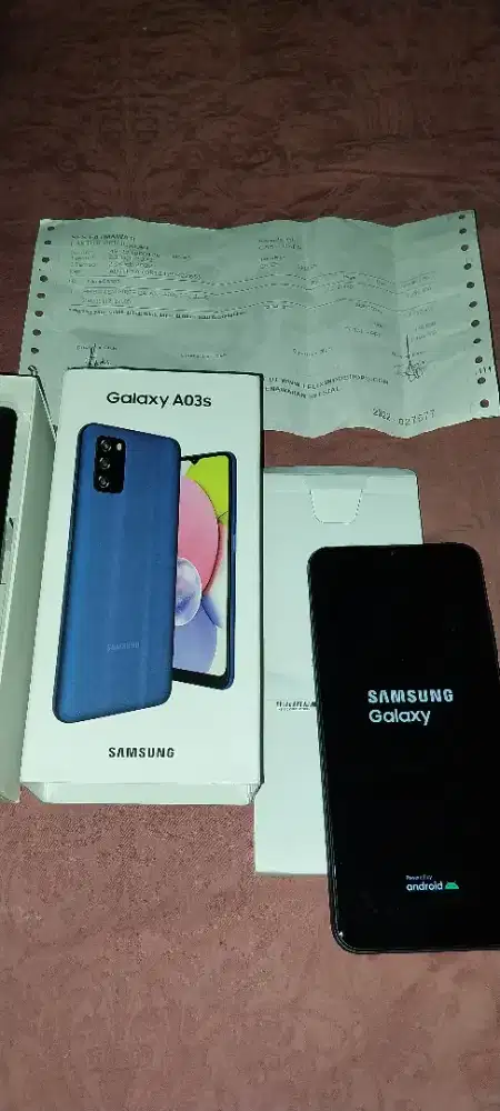 Samsung A03s Biru