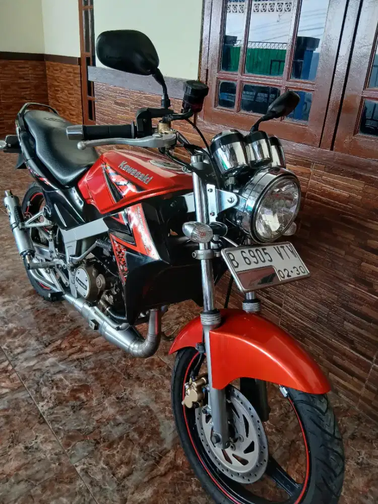 Kawasaki ninja R up ss 2015 asli orange