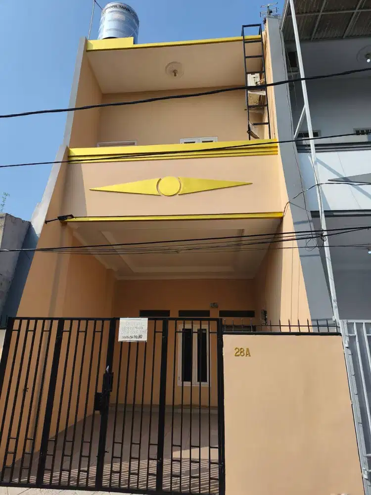 DIJUAL RUMAH 2 LANTAI DI CENGKARENG INDAH, RUMAH TINGGI BEBAS BANJIR