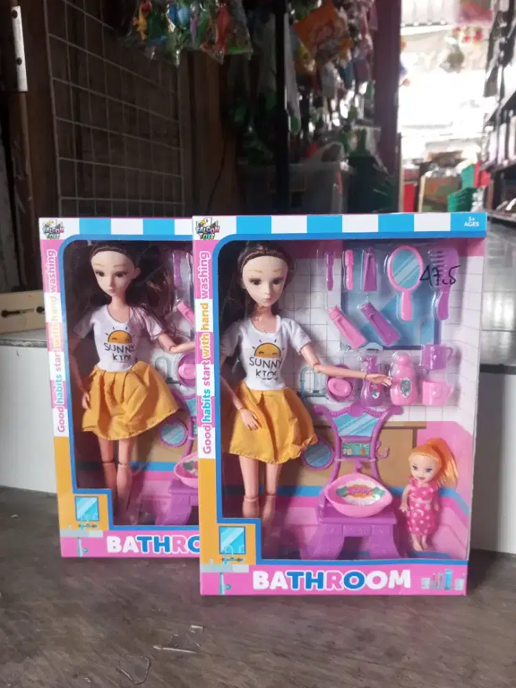 Mainan Anak Barbie Bathroom