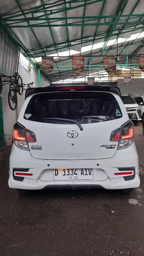 DP 8 JT Toyota Agya S TRD 1.2 Matic 2020 Mulus Good Condition