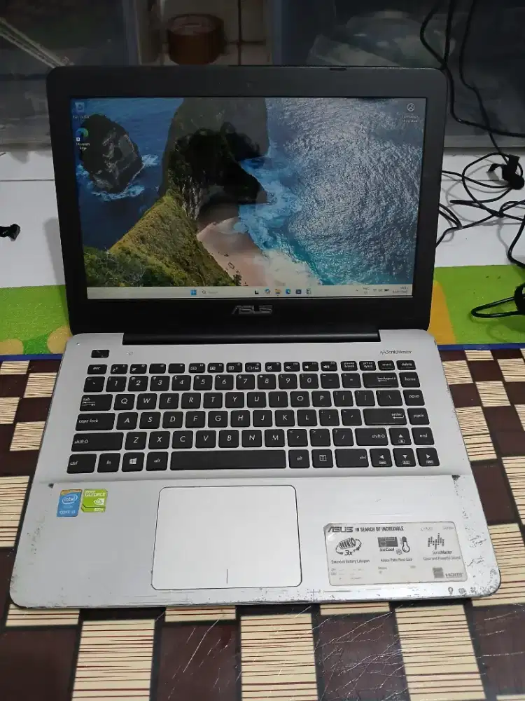 Laptop Asus A455L ,Core i3 Gen 4 ,Double VGA Nvidis Geforce, Ram 6Gb