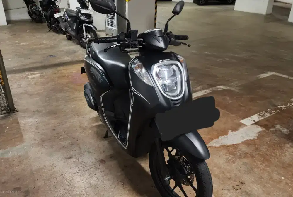 Honda Genio CBS ISS pajak panjang