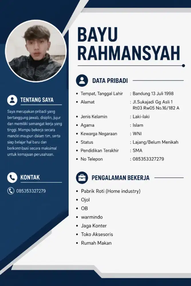 Cari Lowongan Pekerjaan,Siap Bekerja Dalam bidang apapun
