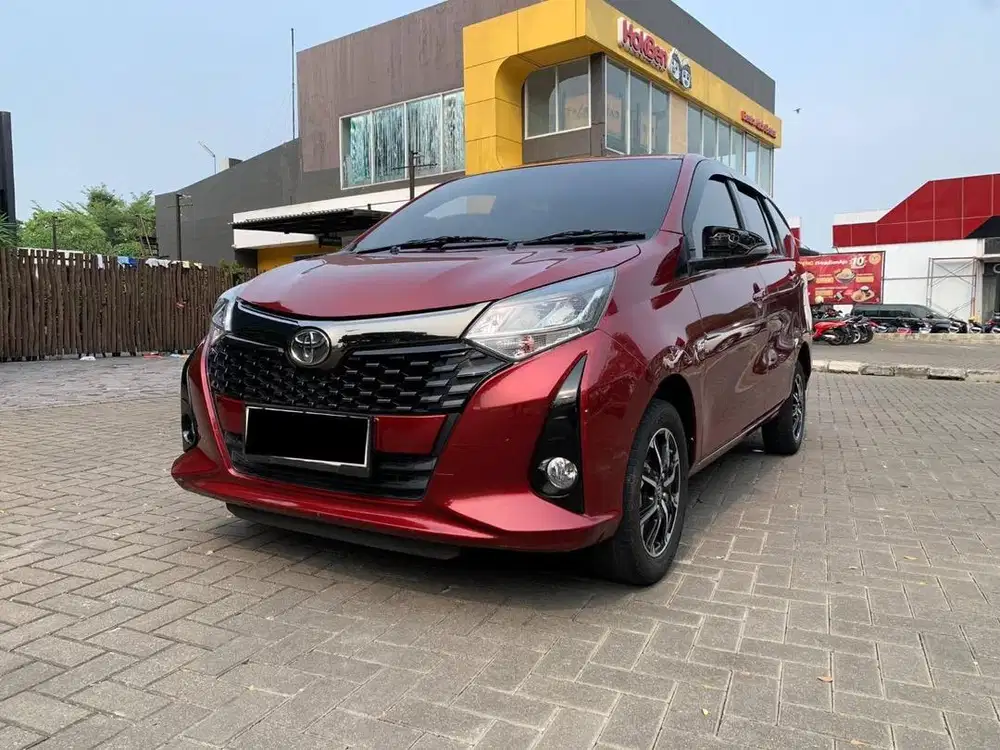 TOYOTA CALYA G 2025 AT MERAH KM 26RB