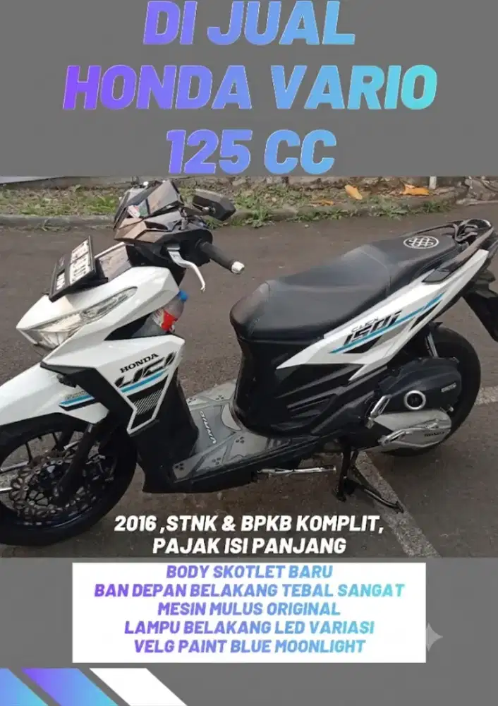 VARIO 125 2016 ( SIAP NONGKRONG)