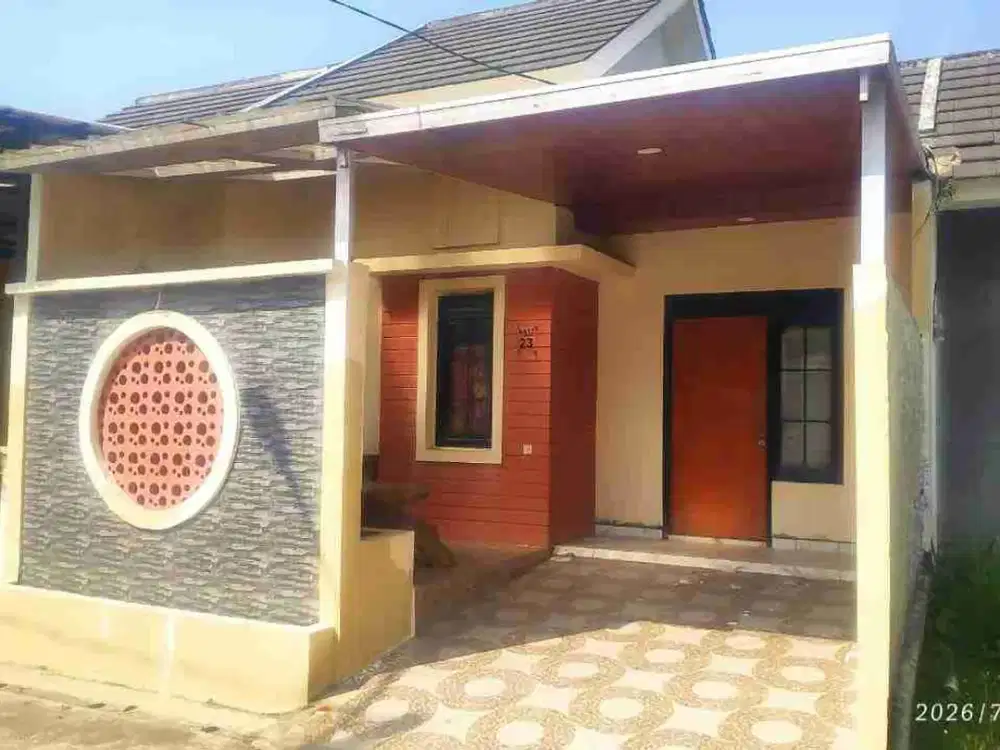 jual rumah cluster puri citraland luas 90 m2