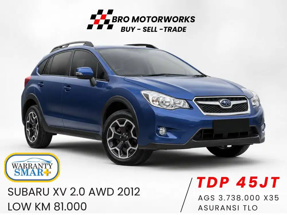(TANGAN PERTAMA) Subaru XV 2012, Subaru XV 2013, Subaru XV 2014