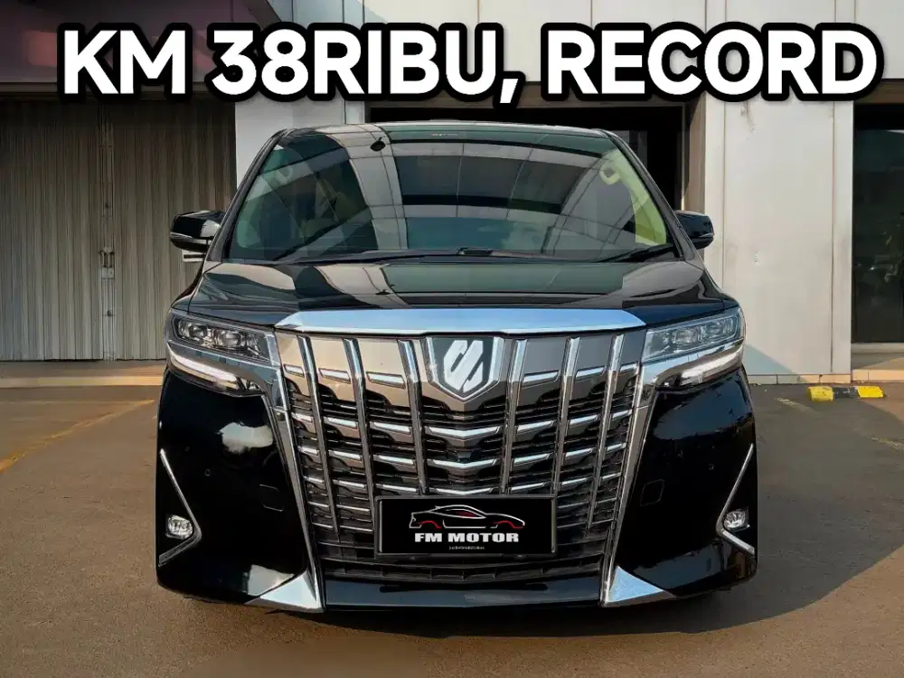 Toyota Alphard G ATPM 2019 AT 2.5, Km 38Ribu, Pajak Panjang (Vellfire)