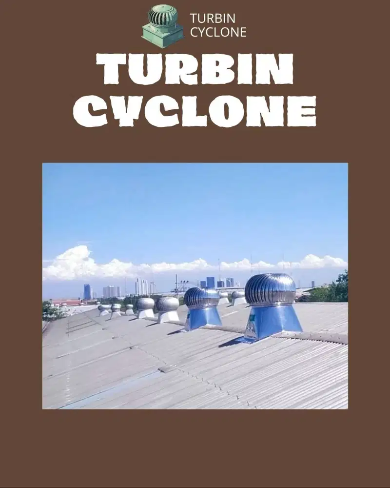 Alat Keluarin Udara Panas: turbin ventilator solusi utama