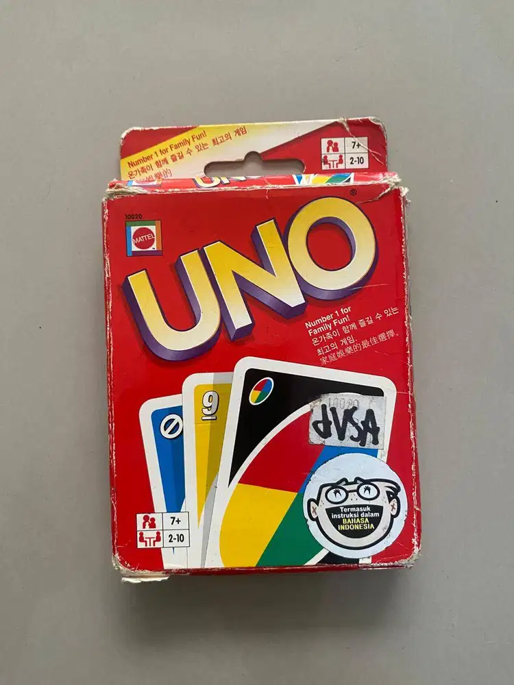 KARTU UNO – MERK MATTEL – PRELOVED