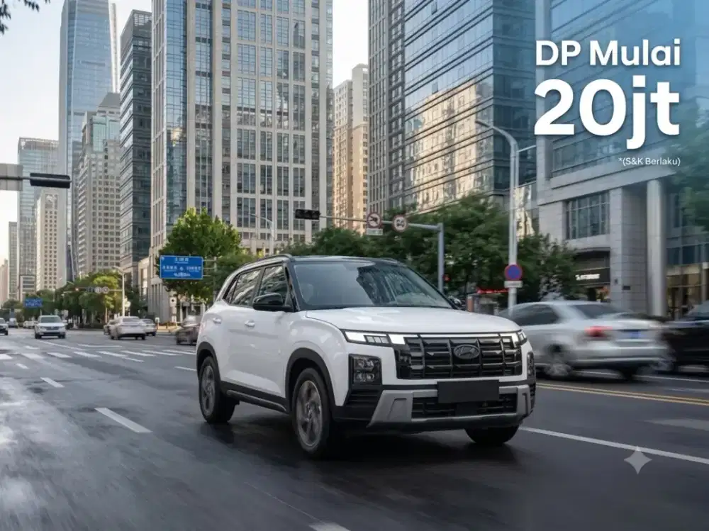 Hyundai Creta Trend IVT – DP Mulai 20 Jutaan!