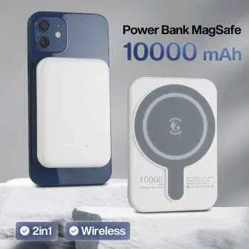 Power Bank Wireless Magnetic MagSafe USB 10000mAh