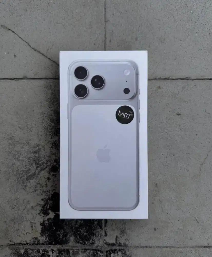 Iphone 17 pro 256 new silver bisa TT