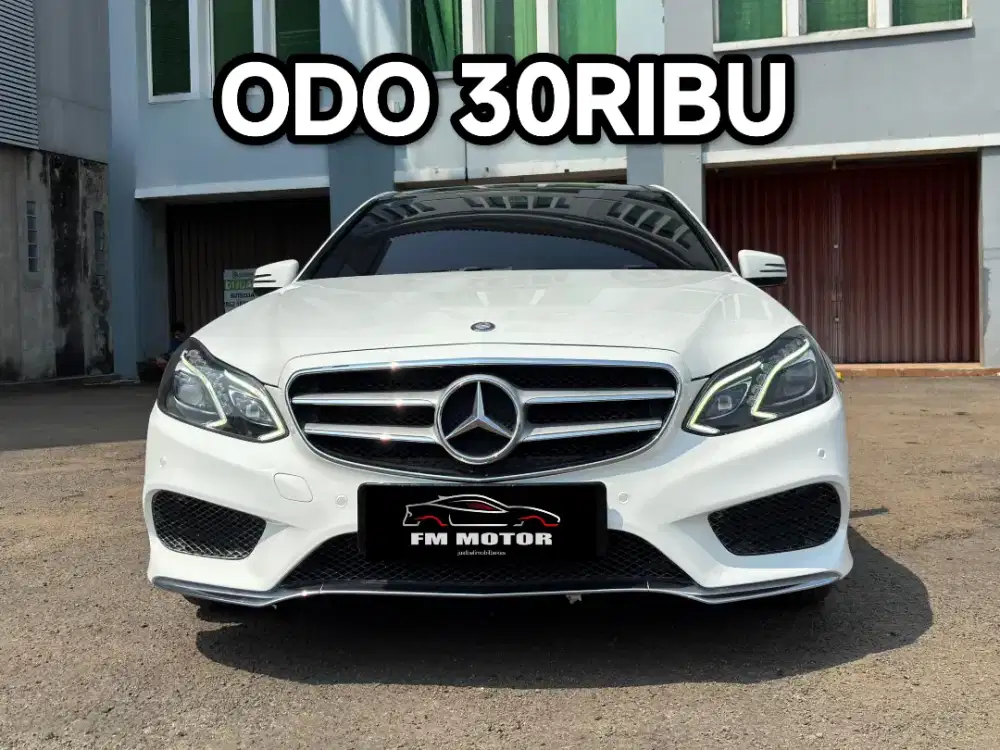 Mercy Mercedes Benz E400 AMG 2014 AT 3.0, Odo 30Ribu, Pajak Panjang
