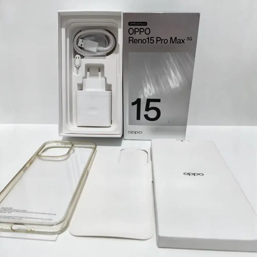 OPPO RENO 15 PRO MAX 512GB FULLSET MULUS LIKE NEW NOMINUS GARANSI ON