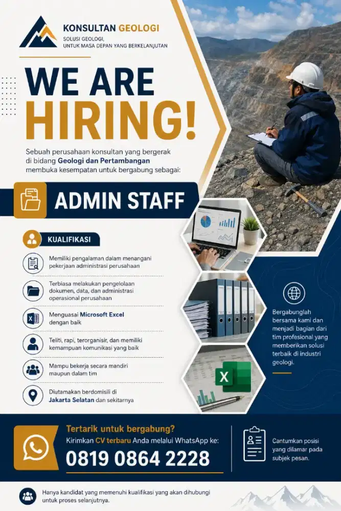 Loker Staf Admin