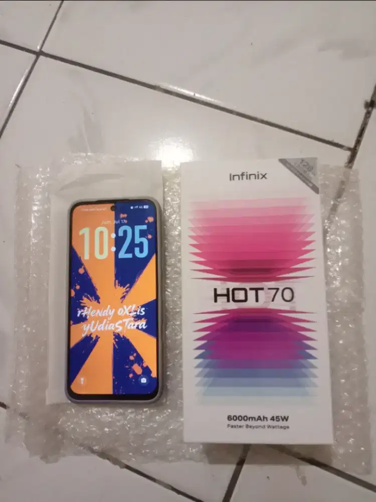 Infinix hot 70 6/128 like new