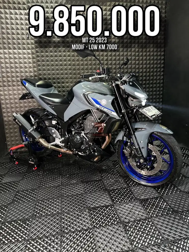 MT25 OR MT 25 2023 MODIF LOW KM 7XXX PAJAK ON RAWATAN SUPERB UNIT