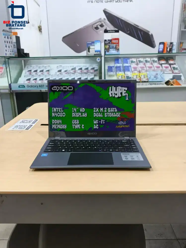 LAPTOP BARU ADA DISKON NIH | AXIOO HYPE 1 | BISA KREDIT TANPA DP