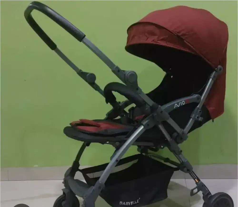 Stroller baby elle Avio RS maroon