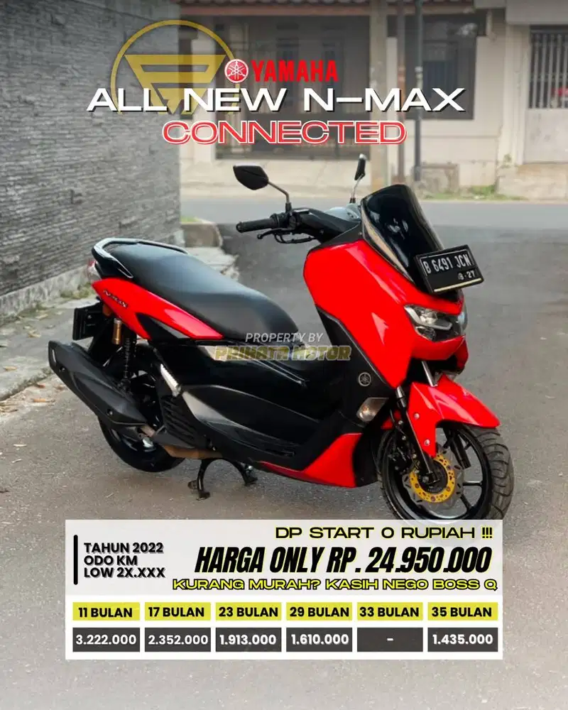 CREDIT DP MULAI 0 RUPIAH !!! YAMAHA ALL NEW N-MAX CONNECTED 2022