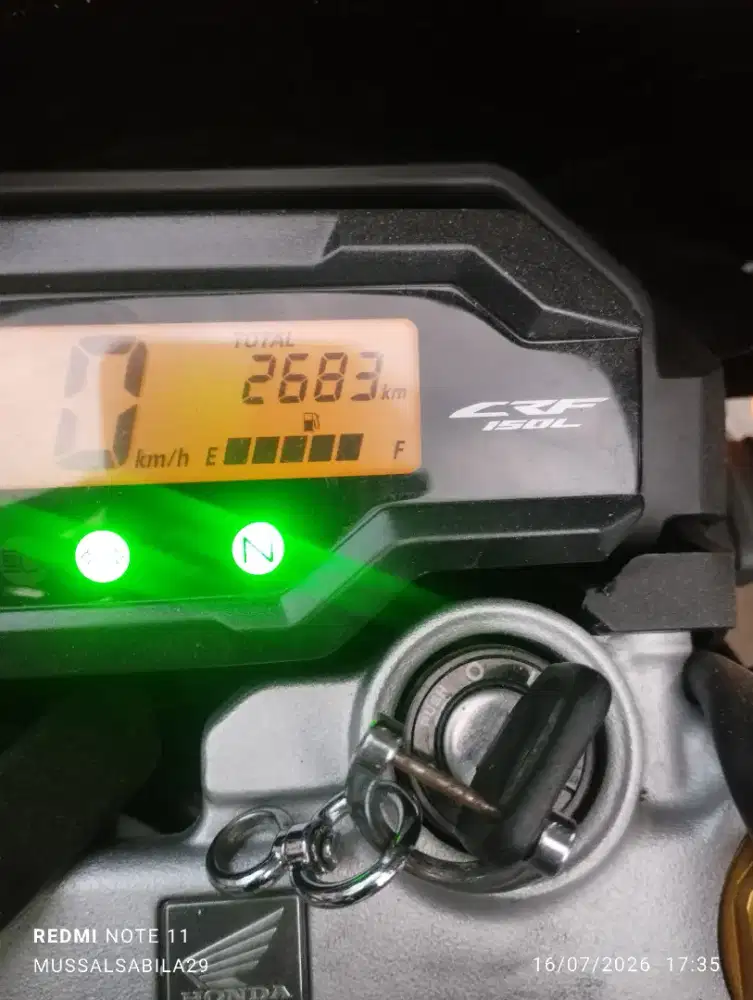Bismillah di jual Honda crf