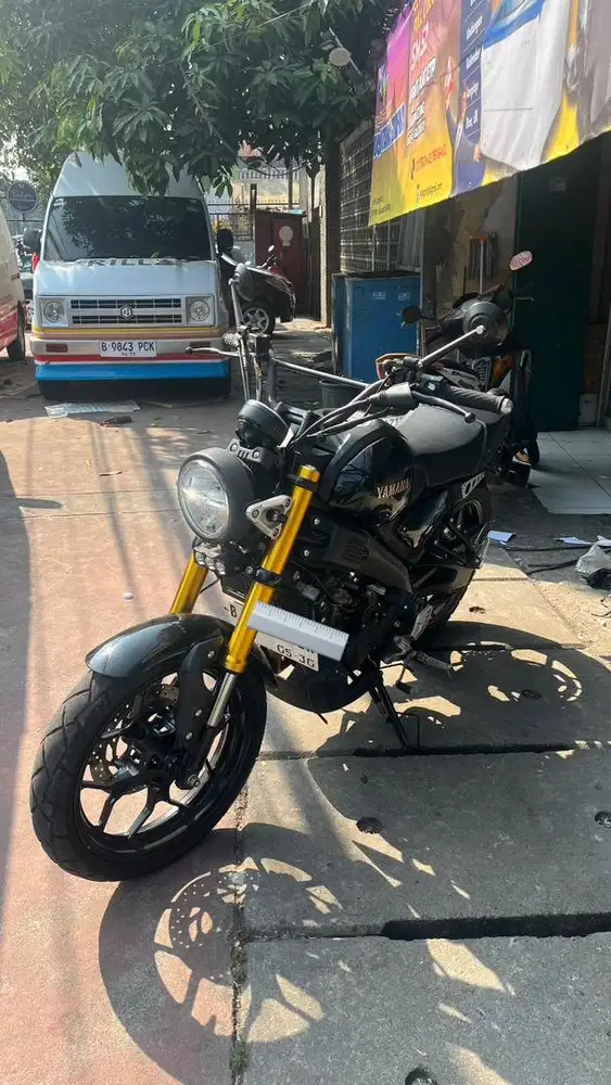 Yamaha XSR155 2025 siap touring