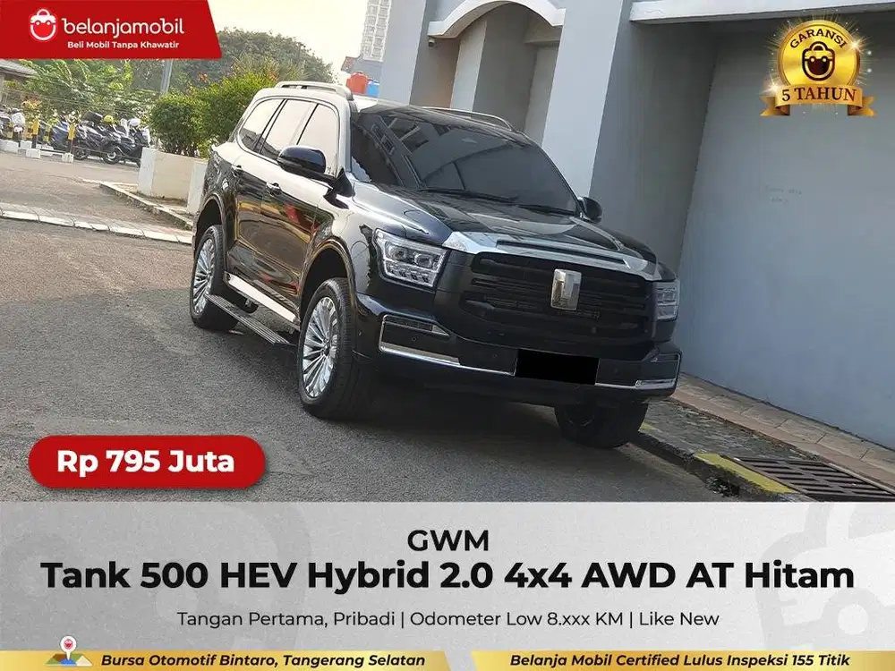 [ 4x4 - KM 8RB ] GWM Tank 500 HEV Hybrid 2.0 AWD AT 2024/2025