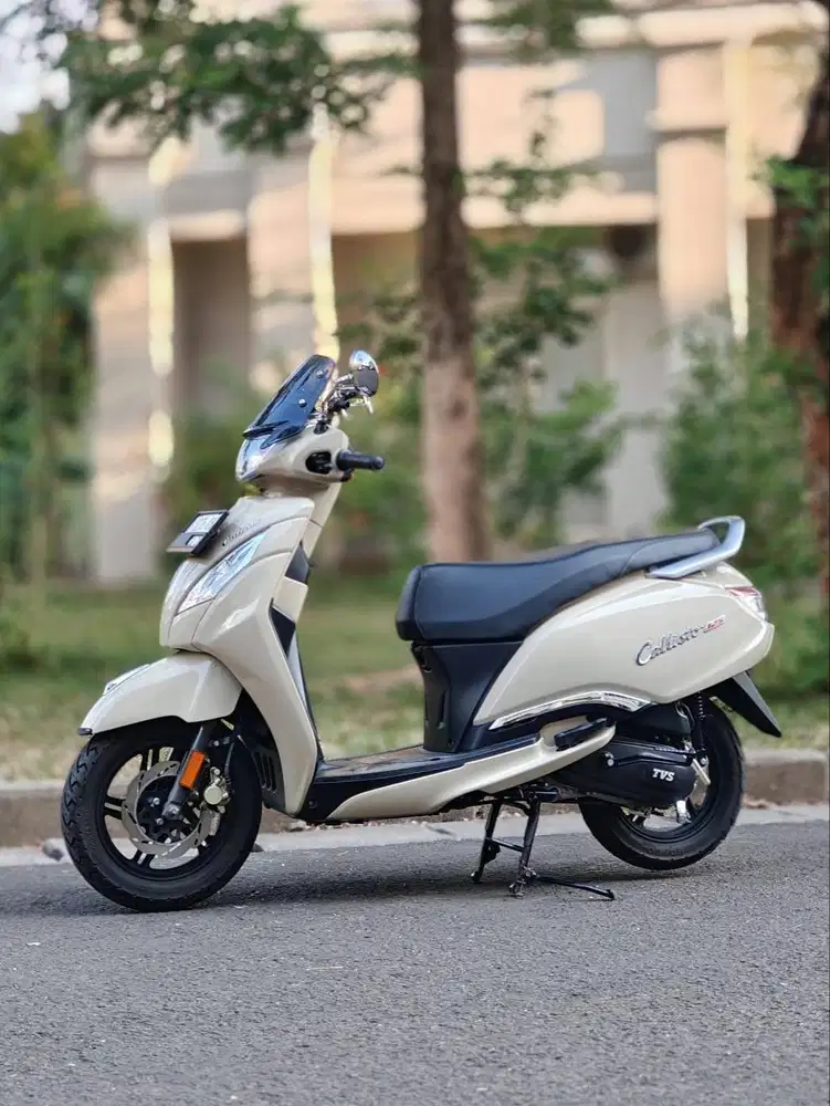 TVS CALLISTO 125 2025 COKLAT KM 5K MULUS NO MINUS