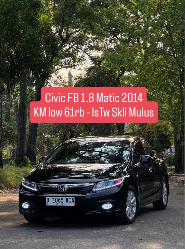 Honda Civic FB 1.8 Matic 2014 low Istimewa