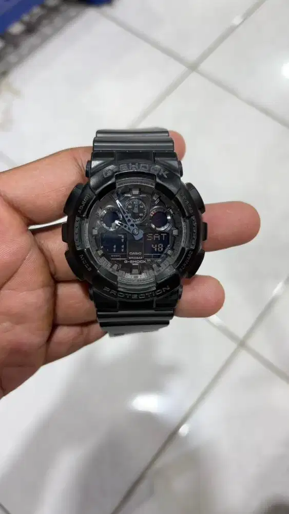 Gshock GA 100 CF Mulus